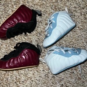 Infant Nike Foamposite soft bottom 3c